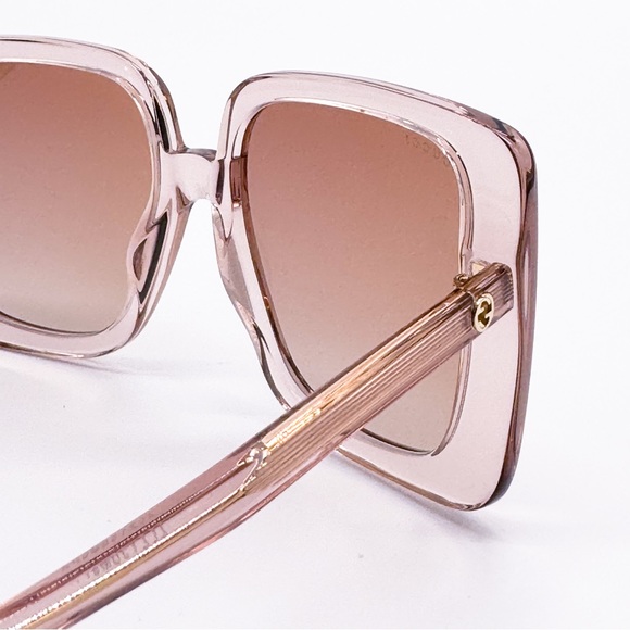 NEW GUCCI GG1314S 005 WOMEN BEIGE SQUARE SUNGLASSES GUCCI main image 5